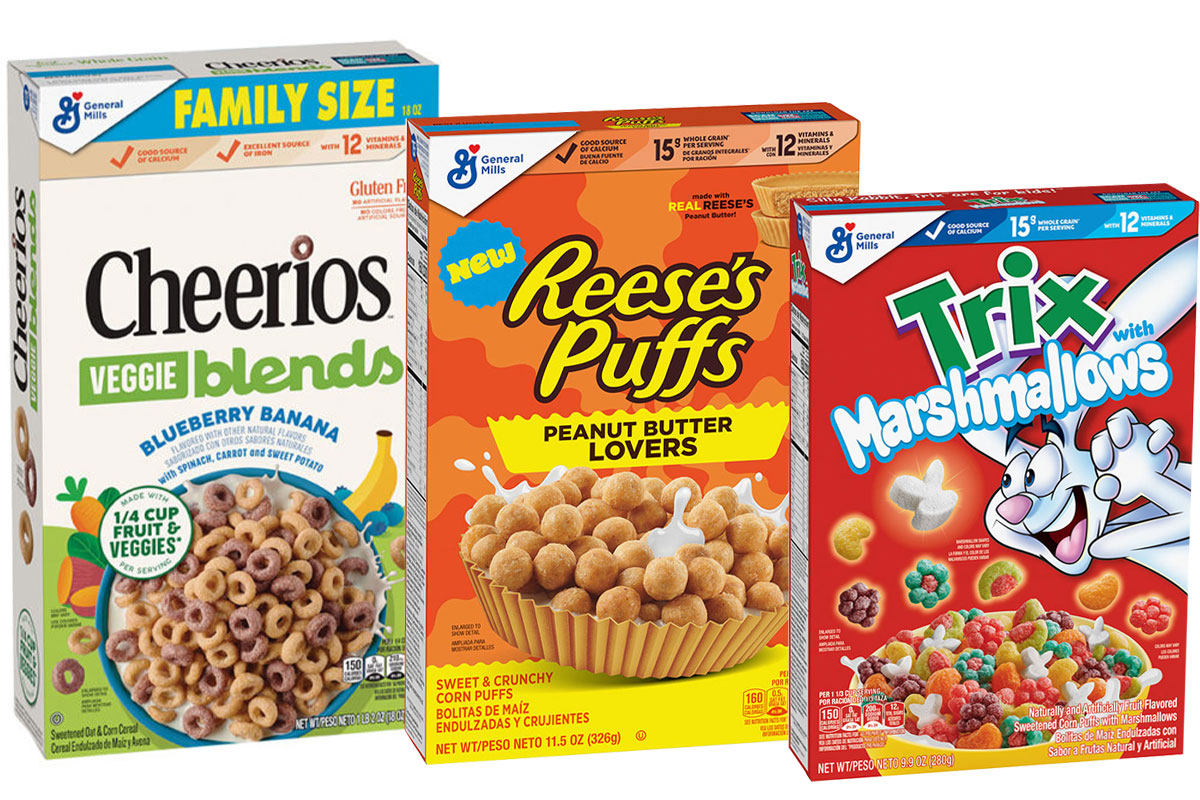 New cereals from General Mills