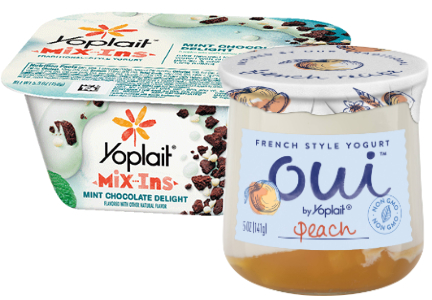 oui by Yoplait and Yoplait Mix-Ins, General Mills